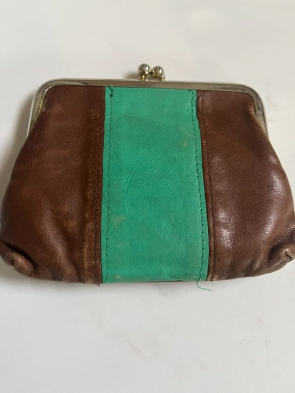 Vintage Buxton Leather Coin Purse